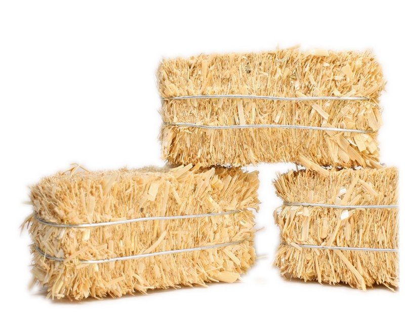 Hay Bales - Mini Floral - Real Hay - 2" Long - 101-0802