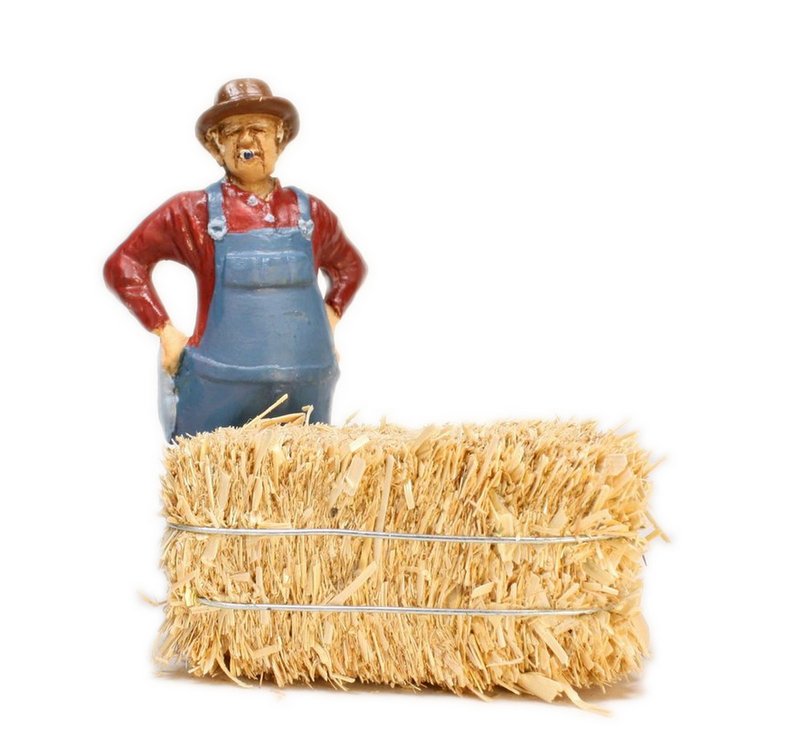 Hay Bales - G Scale - Real Hay - 2" Long - 101-0802