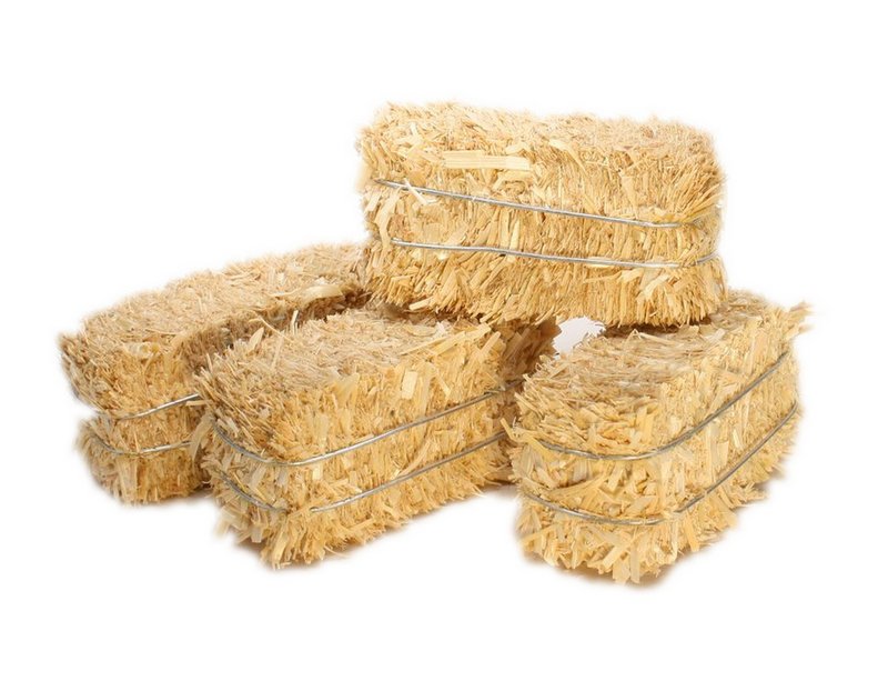 Hay Bales - Mini Floral - Real Hay - 2" Long - 101-0802