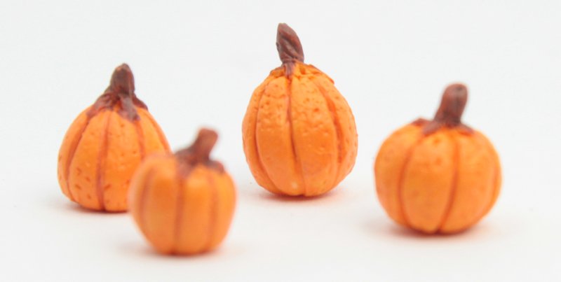 Realistic Pumpkin - Set of 4 - XC-0102