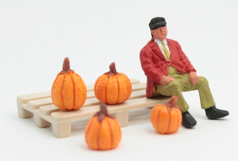 Realistic Pumpkin - Set of 4 - XC-0102