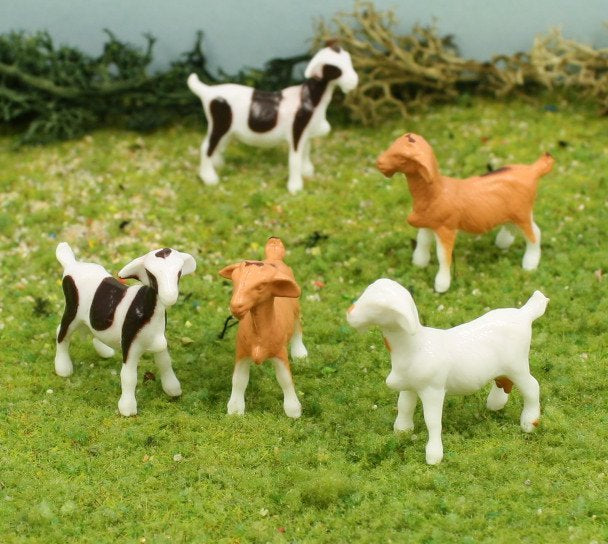 Goats - 3/4" Goats - Set of 6 - 102-2039