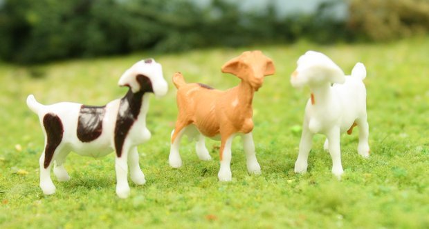 Goats - 3/4" Goats - Set of 6 - 102-2039