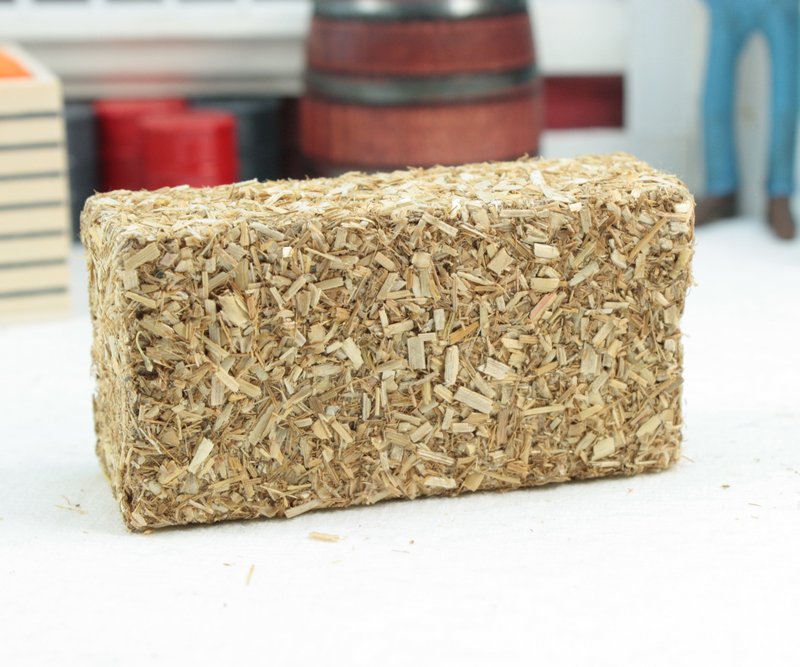 Straw Hay Bales - set of 2 - 106-0704