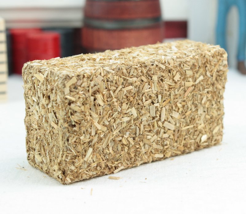 Straw Hay Bales - set of 2 - 106-0704