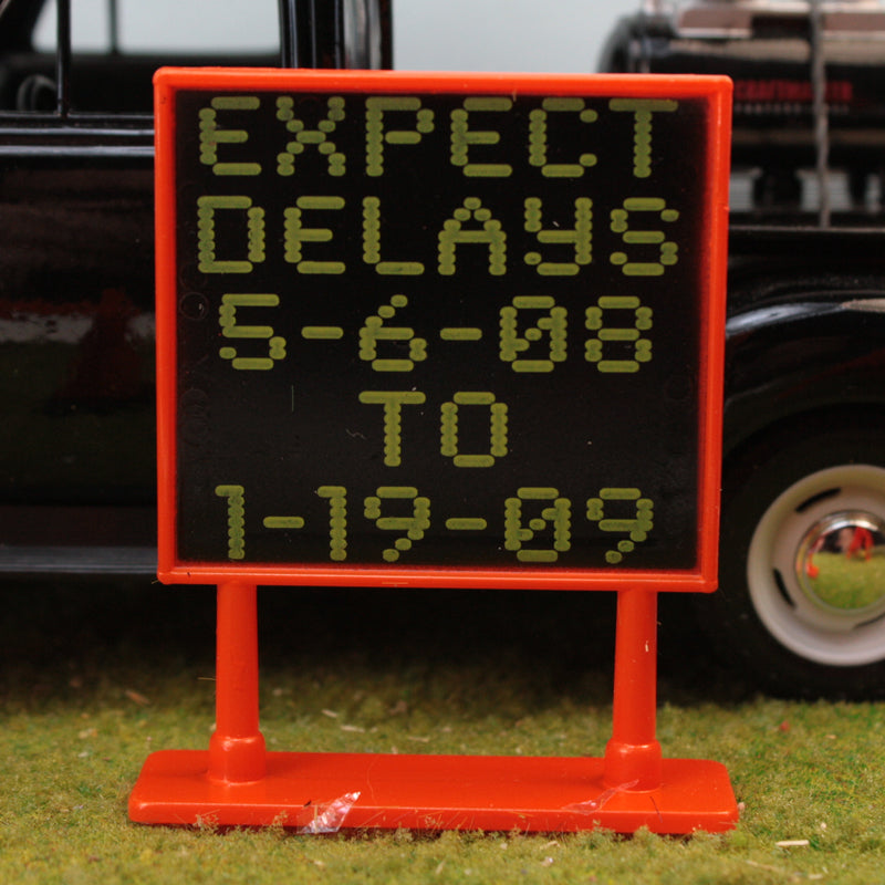 Roadwork - Signs and Cones - 106-16058