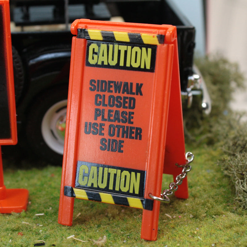 Roadwork - Signs and Cones - 106-16058