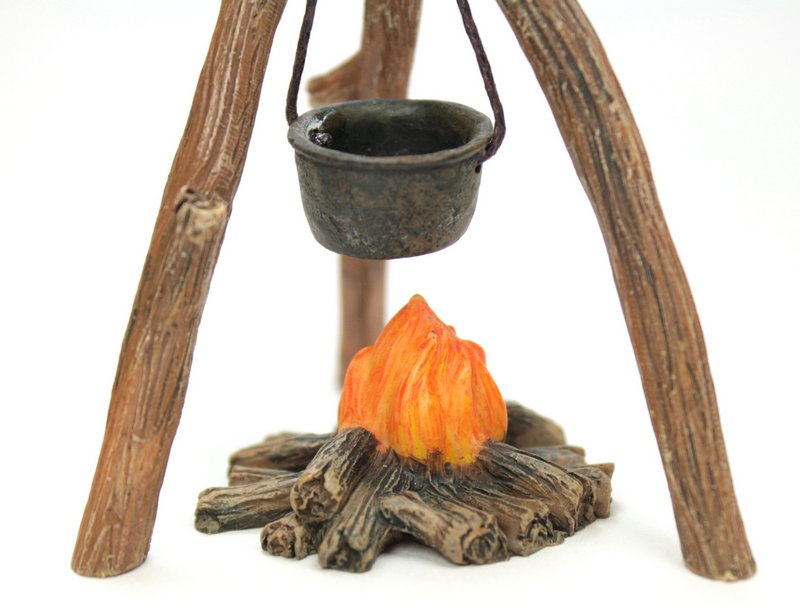 Hobo Campfire with Cooking Pot - #118-1001