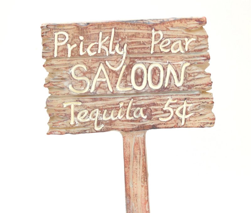 Prickly Pear Saloon Sign - #118-1009