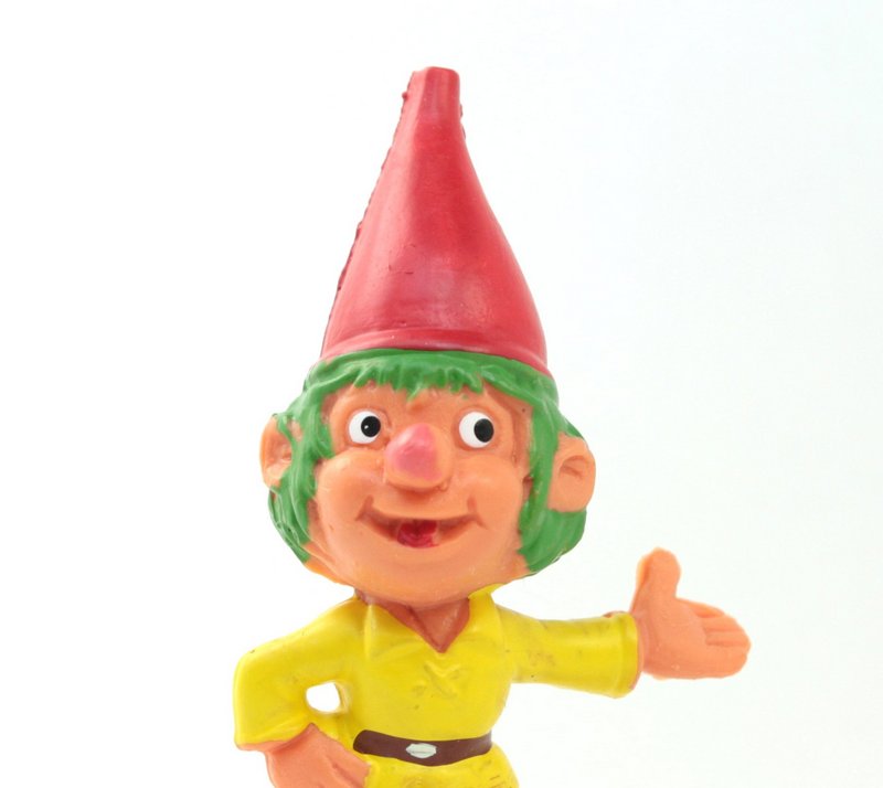 Gnome - 2.5" - Green Hair Elf - Colorful - 149-0369