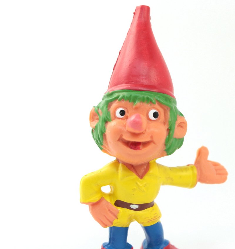 Gnome - 2.5" - Green Hair Elf - Colorful - 149-0369