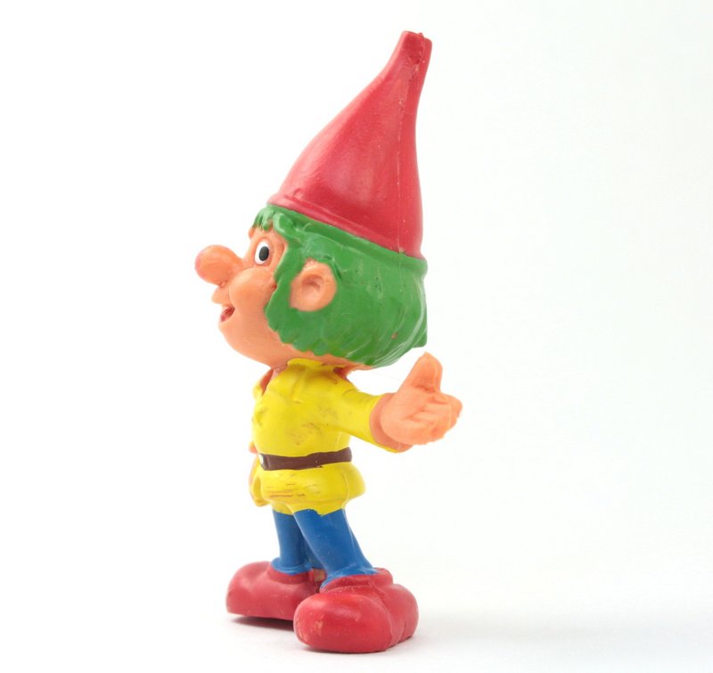 Gnome - 2.5" - Green Hair Elf - Colorful - 149-0369