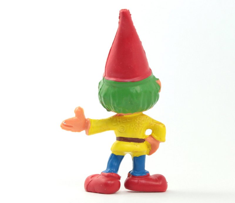 Gnome - 2.5" - Green Hair Elf - Colorful - 149-0369