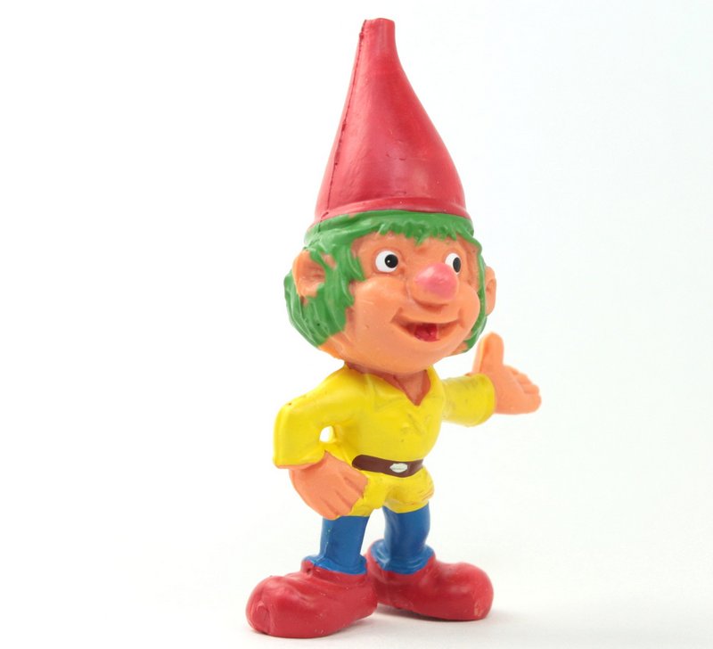 Gnome - 2.5" - Green Hair Elf - Colorful - 149-0369