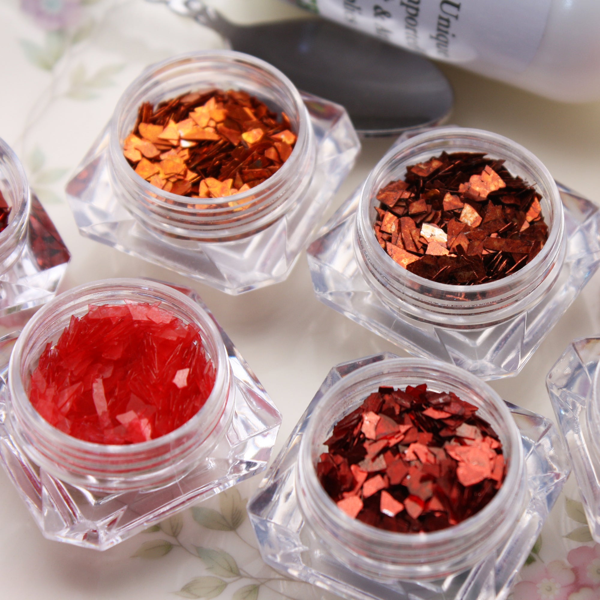 Super Shards - Reds & Oranges - 6 Glitters! - 311-0822