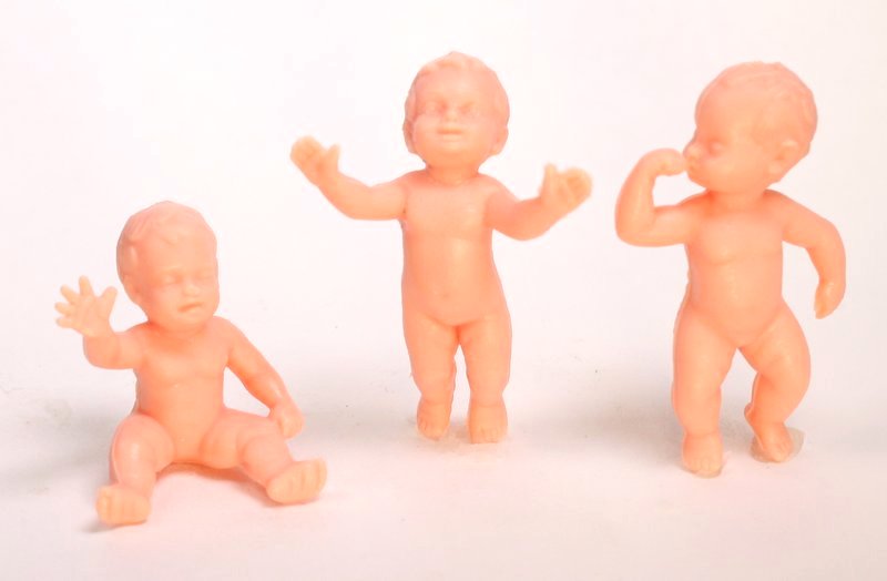 Baby - 3 Poses - 1 1/2 Tall - Set of 3 - Doll Minis - 201-145-4