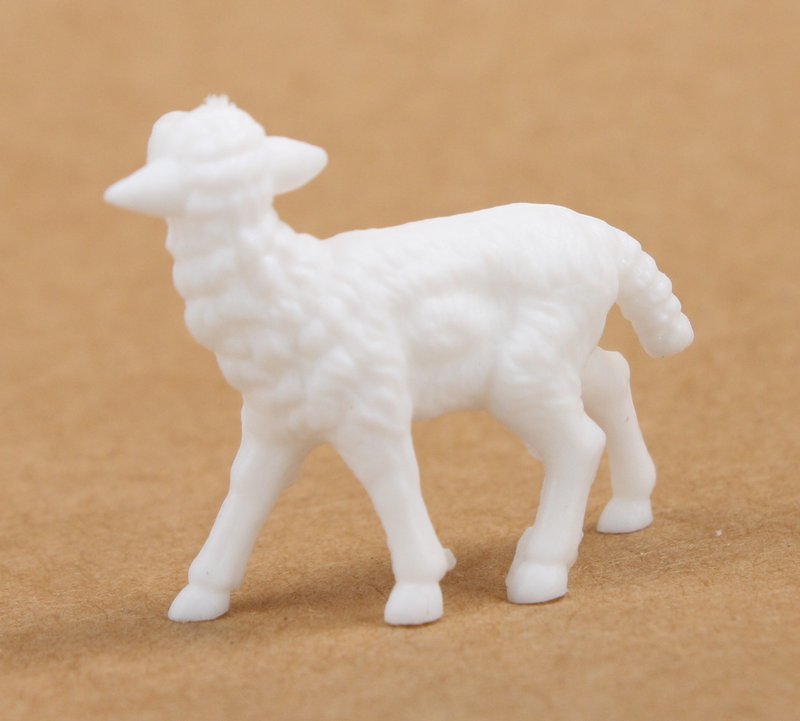 Sheep - Lambs Medium - Set of 8 - Dollhouse Minis - 201-150-3