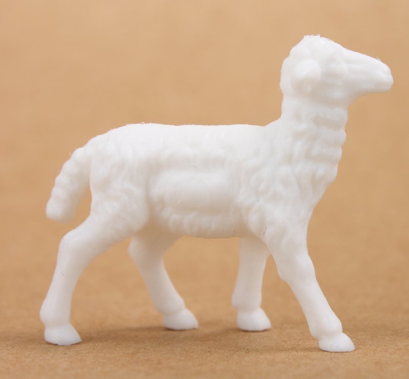 Sheep - Lambs Large - Set of 6 - Dollhouse Minis - 201-150-4