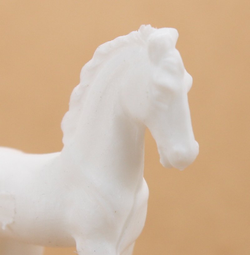 Horses - White- Set of 8 - Dollhouse Minis - 201-152-3 WH