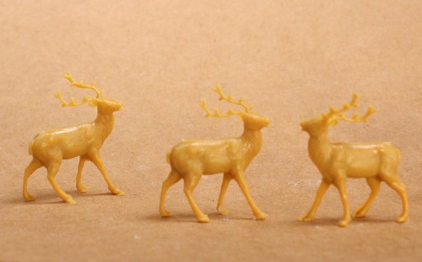 Antilope - Reindeer - Set of 8 - Dollhouse Minis - 201-162-2