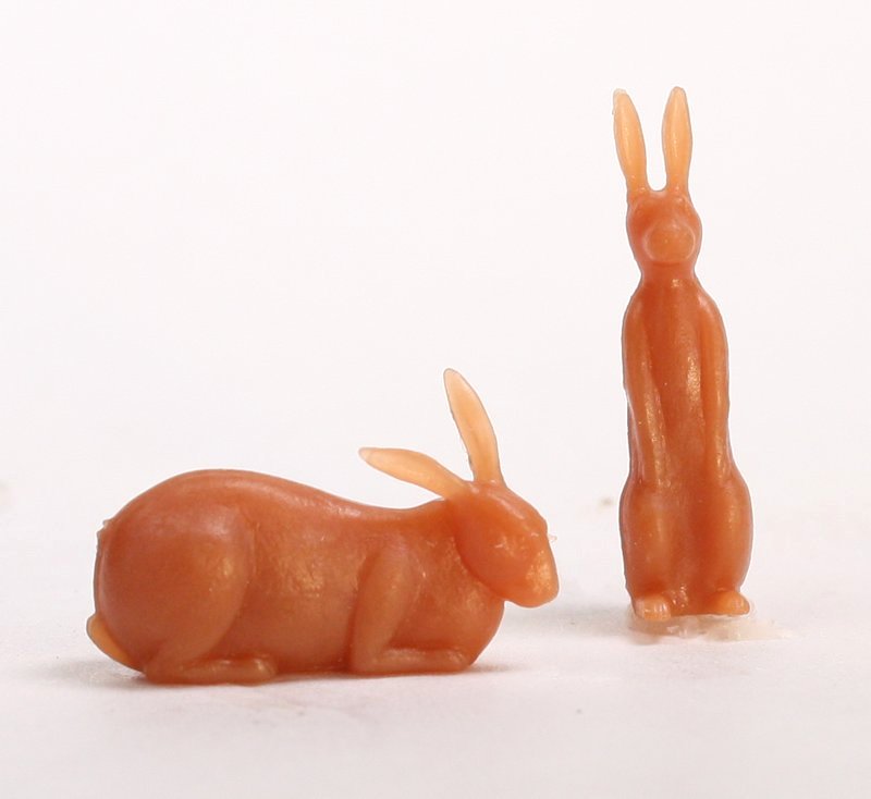 Rabbit - Bunny - Tiny - Set of 12 - 201-168-2