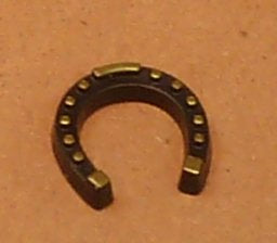 Horseshoe - Small - Gold Leaf Detail - 6 pieces - #203-3-094