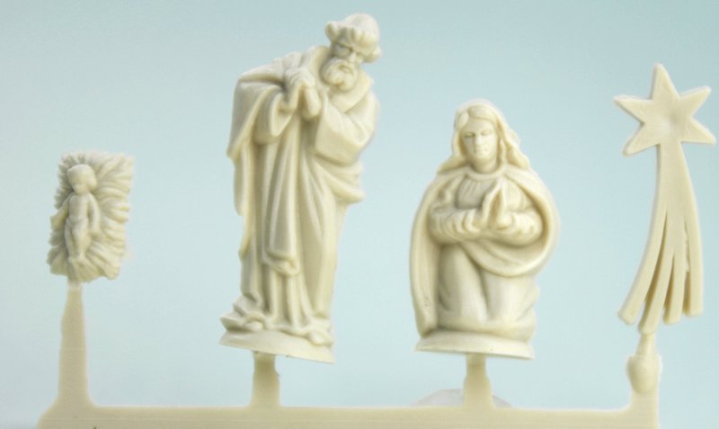 Nativity Scene - Small  - Set of 4 Mini Figures  203-3-135s