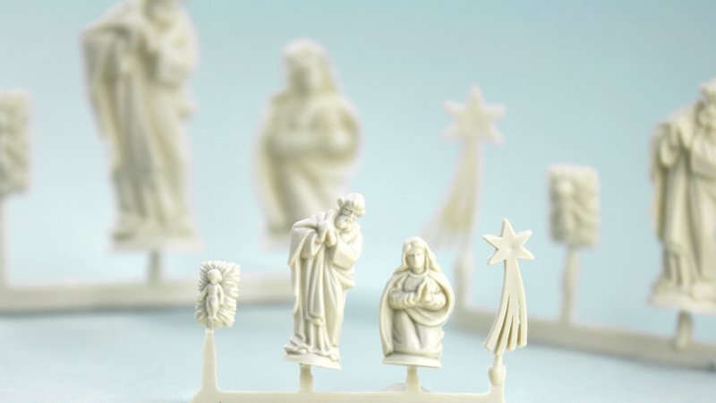 Nativity Scene - Small  - Set of 4 Mini Figures  203-3-135s