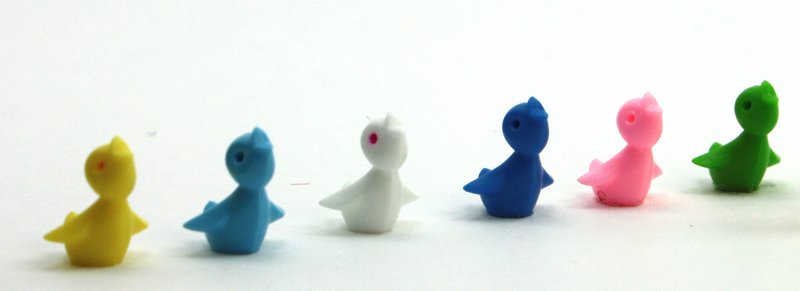 Chicks - <Blue> Colorful Micro Minis - Set of 10 -  203-9-058