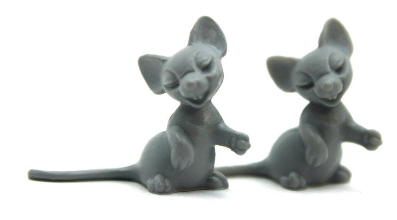 Gray Mouse - Medium - Set of 8 - 203-9-129