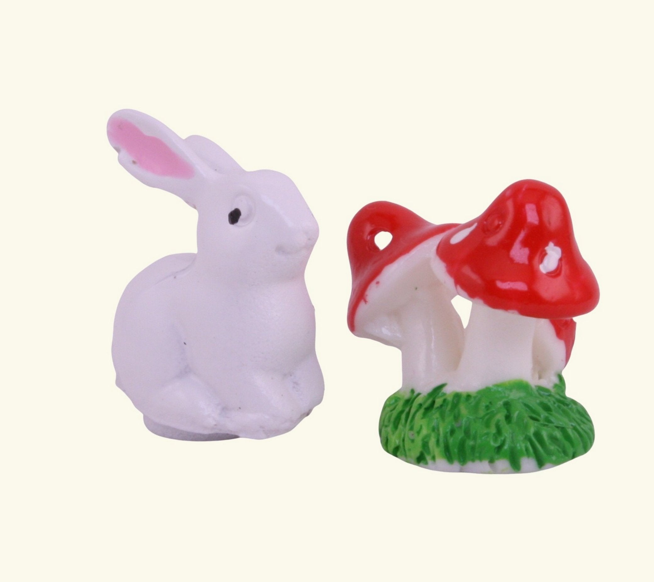 Bunny - White Rabbits - Spring - Set of 4 - 204-3842