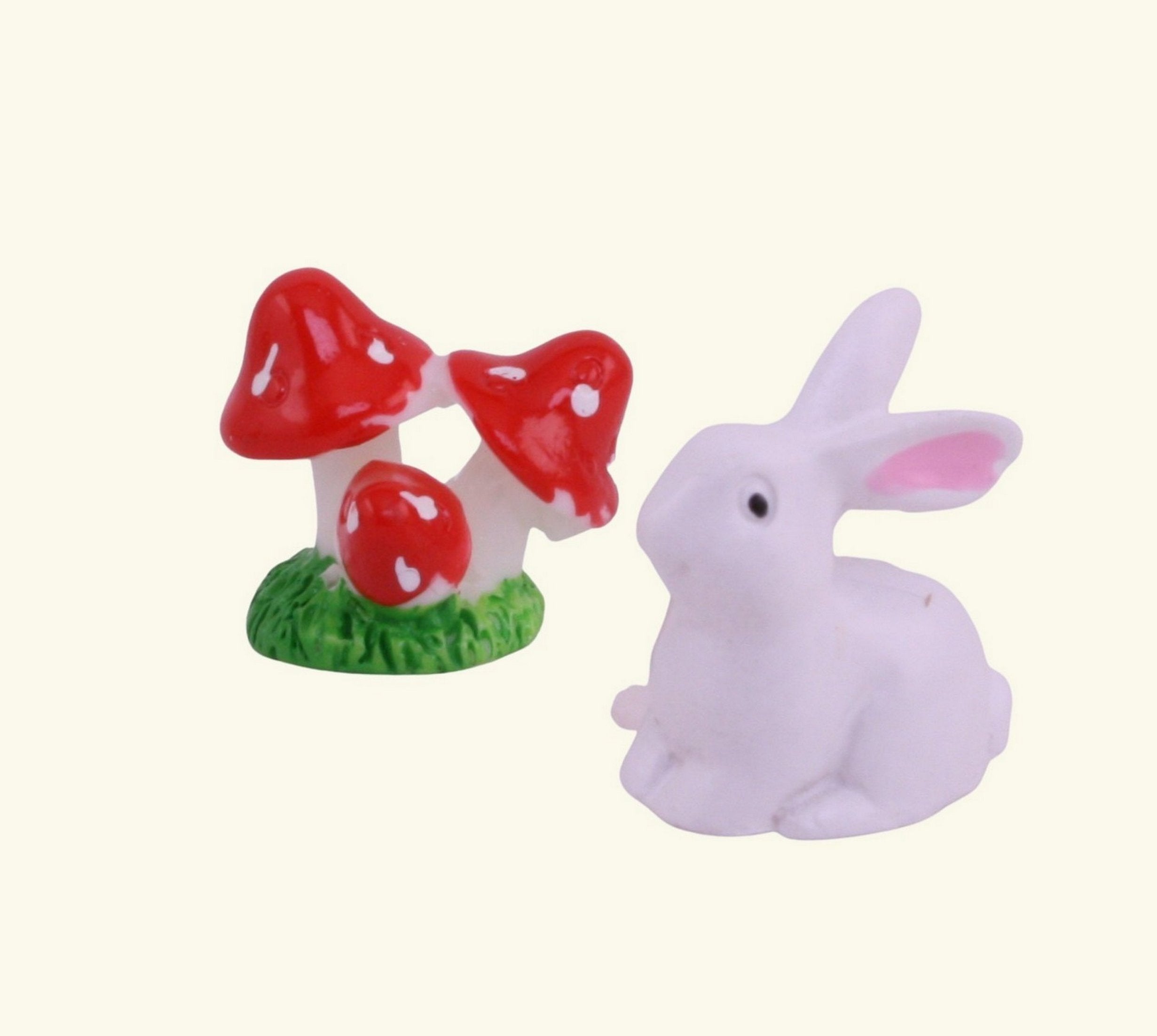 Bunny - White Rabbits - Spring - Set of 4 - 204-3842