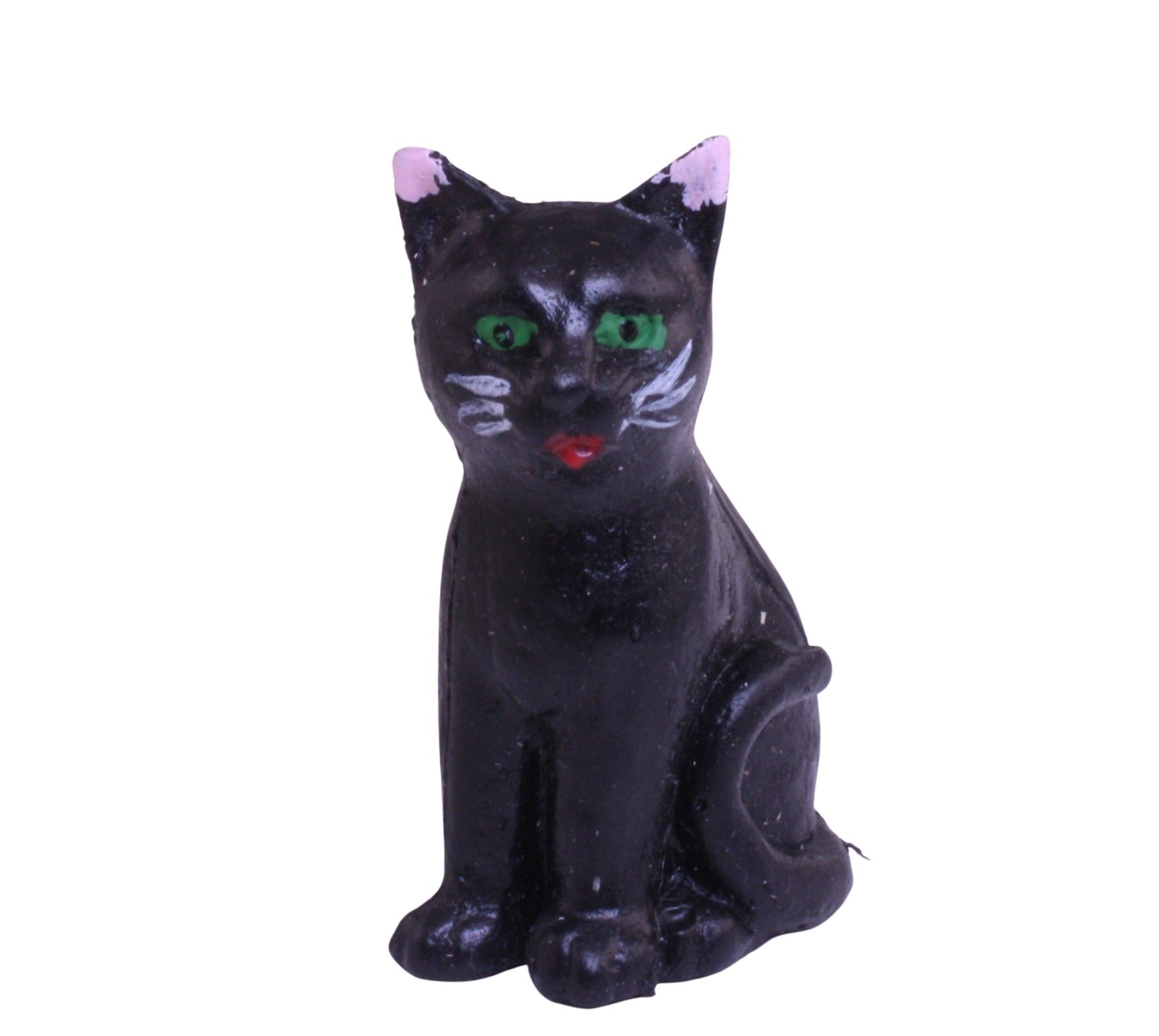 Cat - Black Sitting Cat - 1.5" - German - Set of 1 - 204-8806