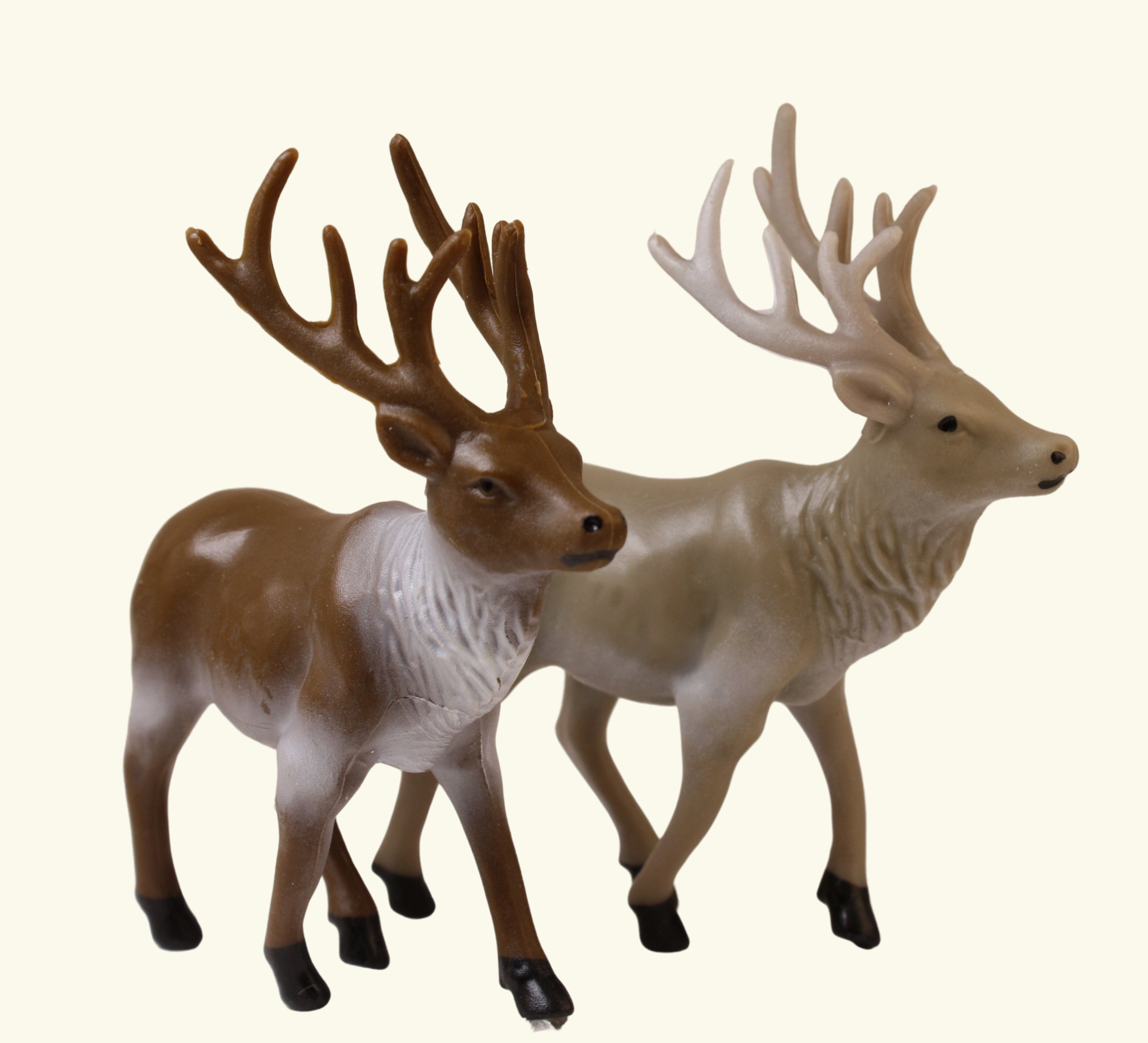 Deer - 2.5" Tall - Set of 2 - Dark Brown - 204-8812