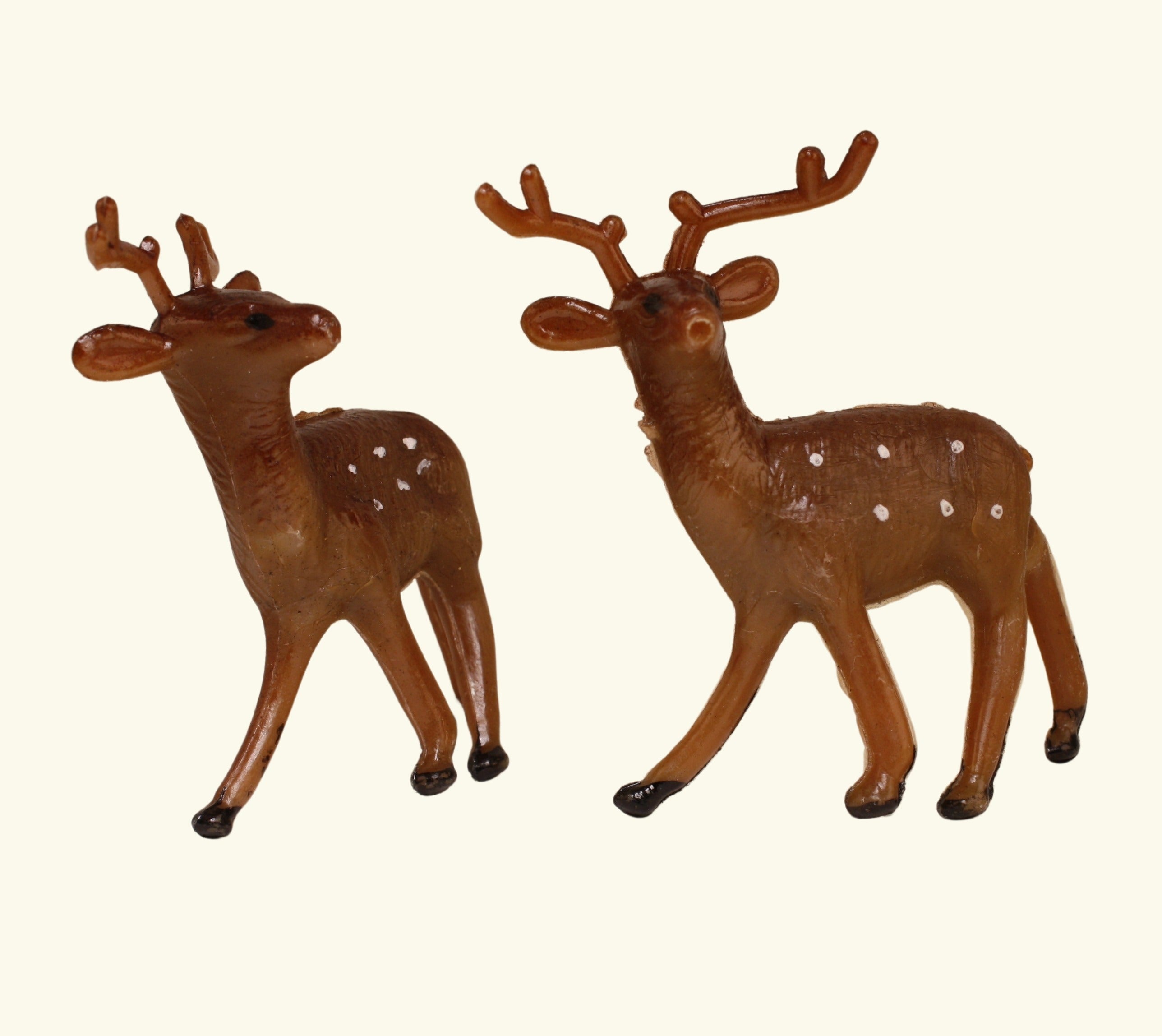 Deer - 2.5" Tall - Set of 2 - Brown - 204-8814