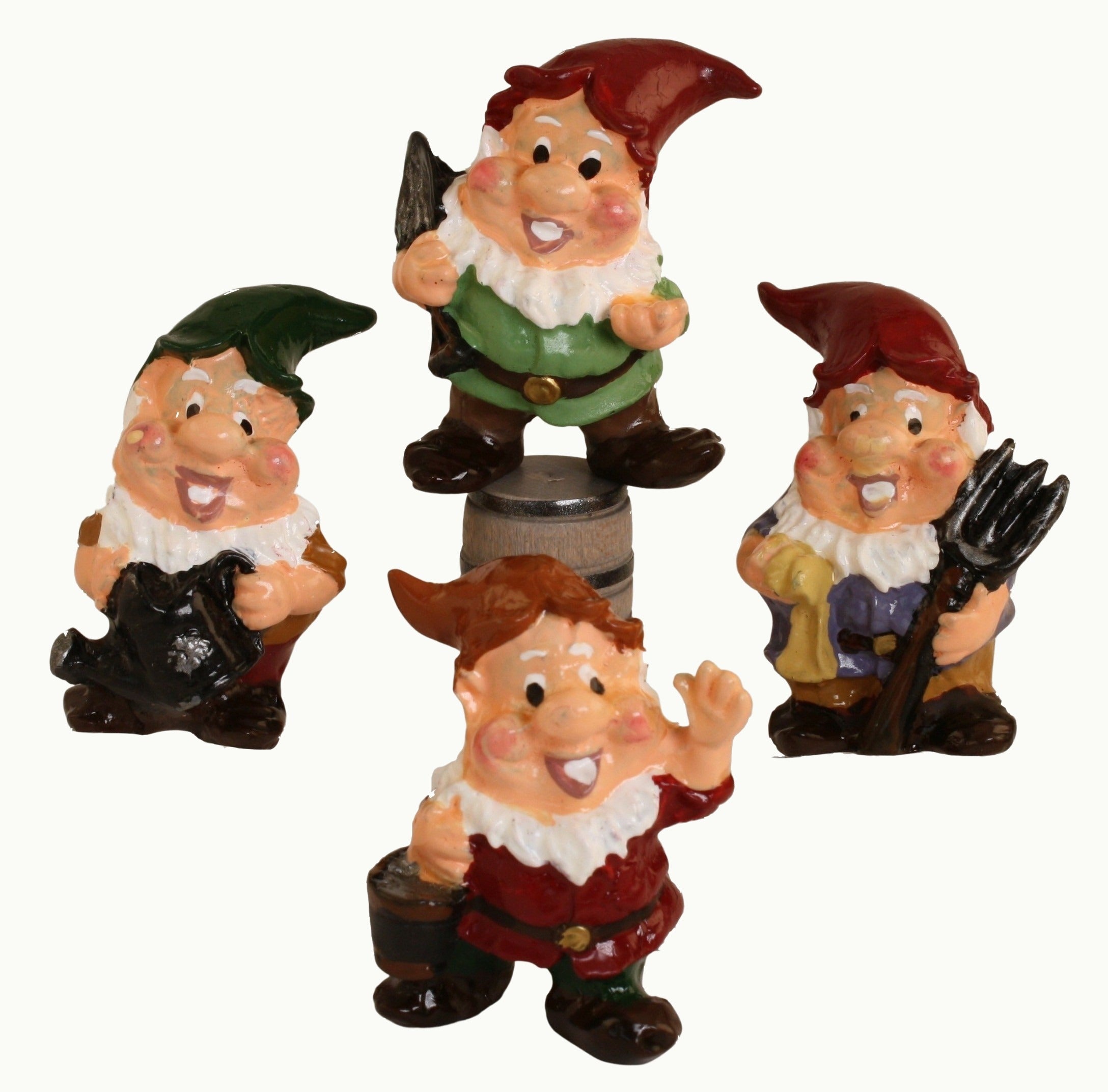 Gnomes - Pewter - Hand Painted - Limited Edition - 204-8824