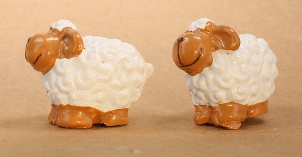 Sheep Lambs - Set of 3 - Dollhouse Minis - 205-0292