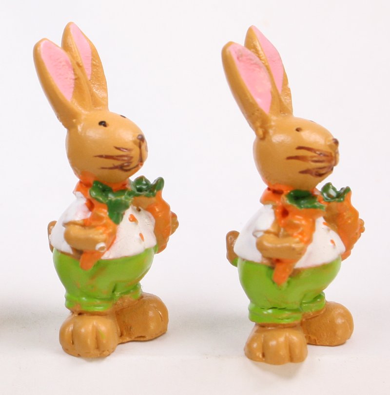 Bunny Boys - With Carrots - Set of 4 - Easter - 205-0483