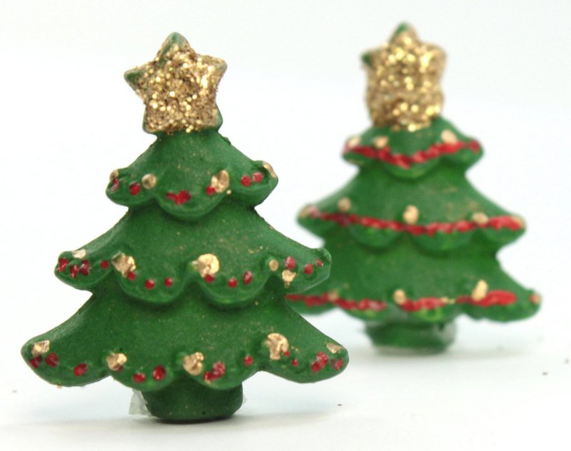 Cute Christmas Trees - Set of 4 - 205-0698