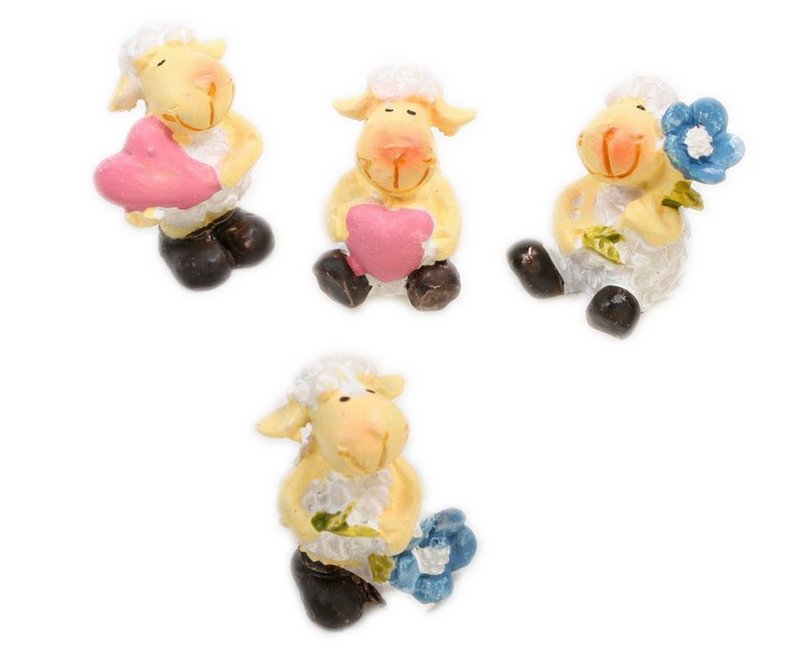 Sheep - Lambs - 1" Tall - Set of 4  - 205-5292