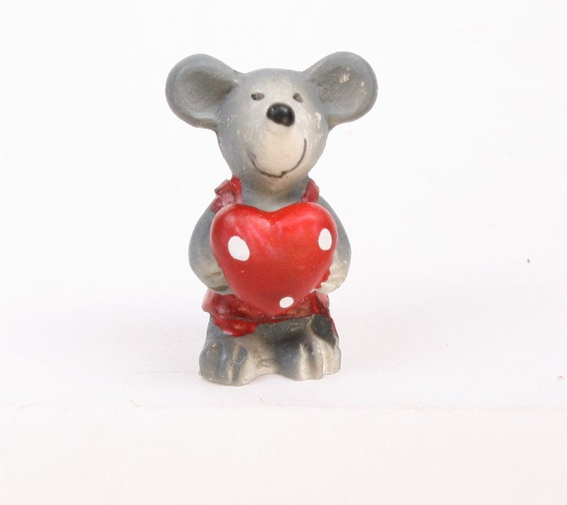 Mice - Glittery Valentine Mouse - Set of 4  - 205-5334