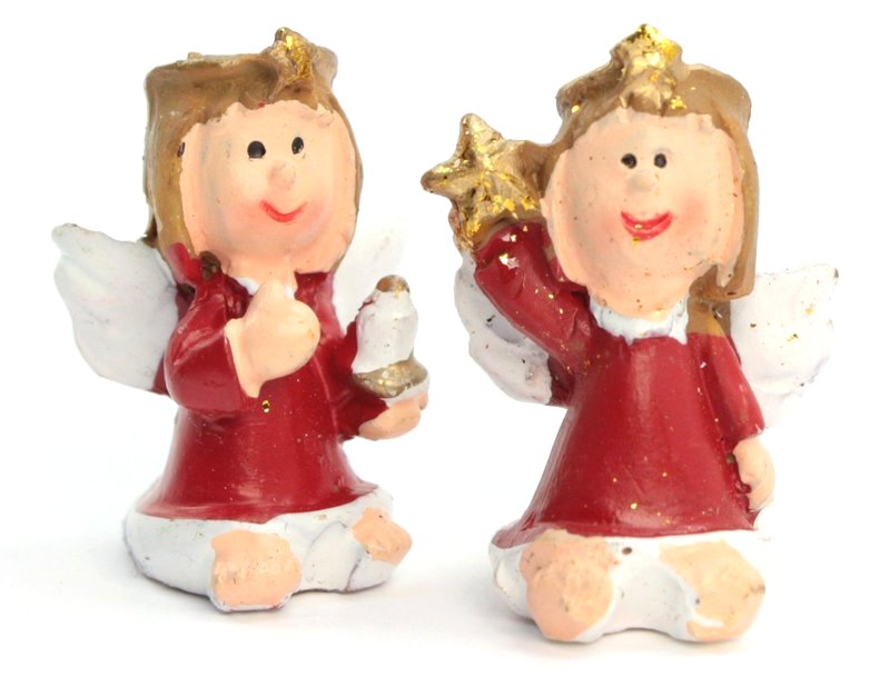 Angels - Little Red - Too Cute! - Set of 4 - 205-6304