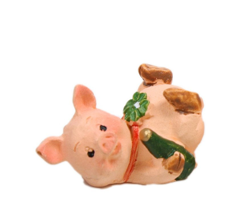 Pigs - 1" Tall - Set of 4 - Dollhouse Minis - 205-6506