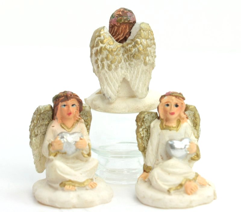 Angels - Silver Heart- Set of 3 - 205-83829A