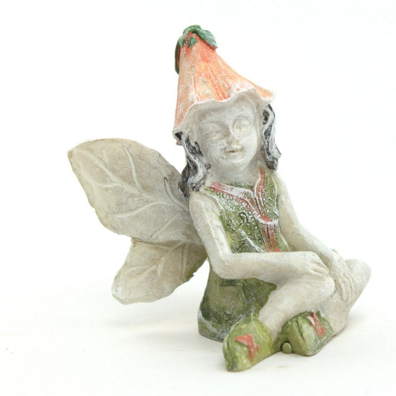 Fairy - Sitting Flower Girl -  2" Tall - 207-0101