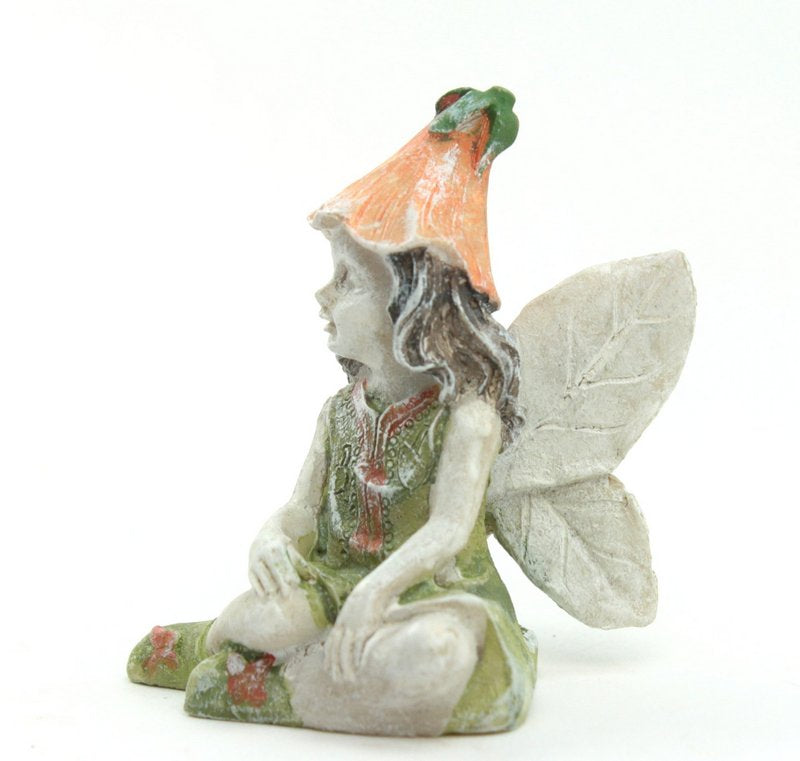 Fairy - Sitting Flower Girl -  2" Tall - 207-0101