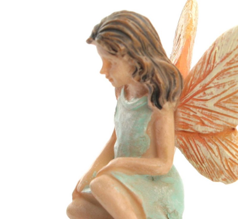 Fairy - Sitting on a Rock -  2 3/4" Tall - 207-1023