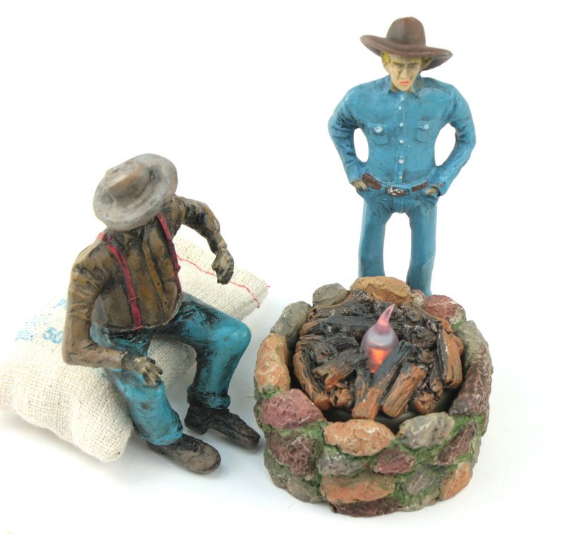 Fire Pit - Lights Up! - Old West - 207-1043