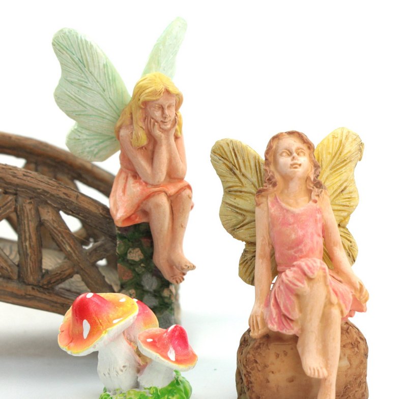 Fairy - Sitting in Sun -  2 1/2" Tall - 207-1066