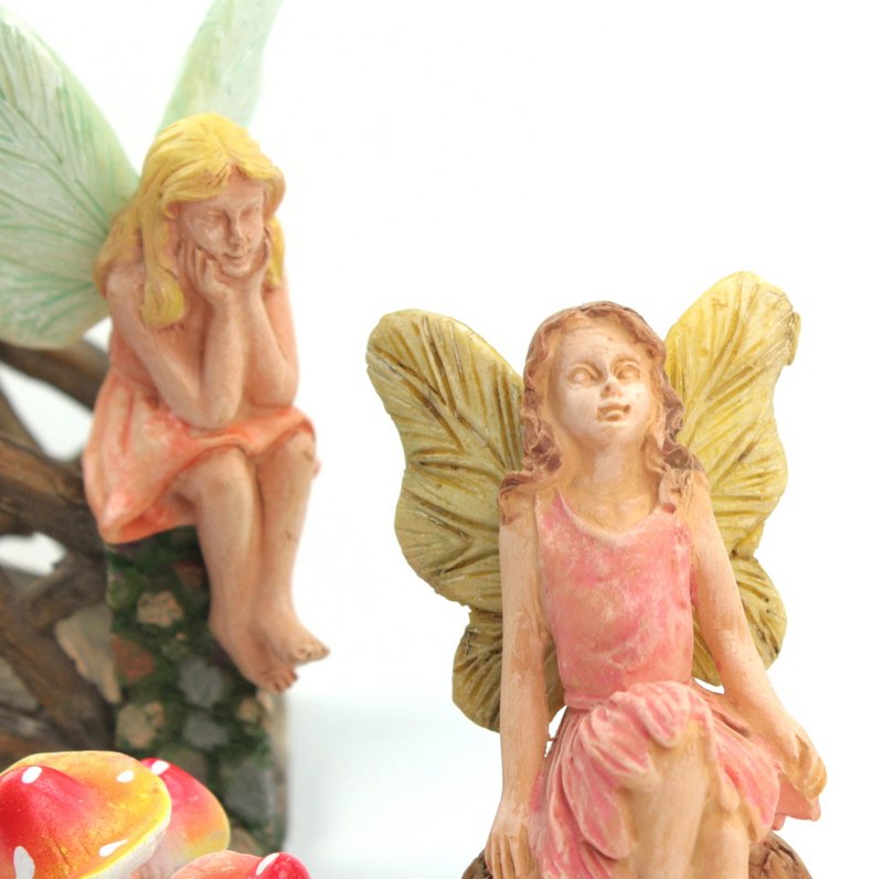 Fairy - Sitting in Sun -  2 1/2" Tall - 207-1066